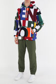 Color-Blocked Hoodie
